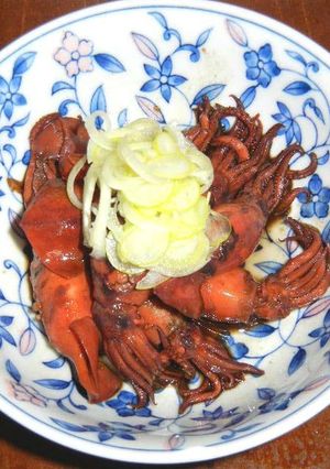 小イカの味噌煮-レシピのメイン写真