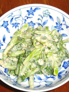 春菊のごまヨーグルト和え-レシピのメイン写真