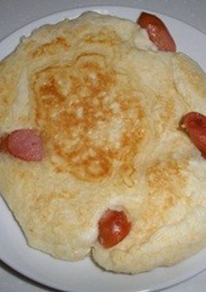 ウインナーチーズもちパン-レシピのメイン写真
