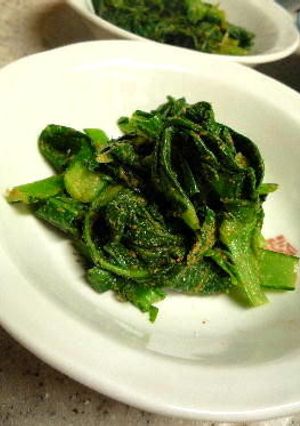 青菜のきな粉和え-レシピのメイン写真