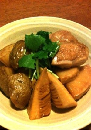 ☆筍、新ジャガ、鶏の煮物☆-レシピのメイン写真