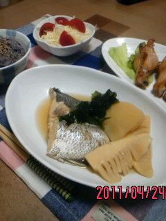 たけのこと鯛煮-レシピのメイン写真