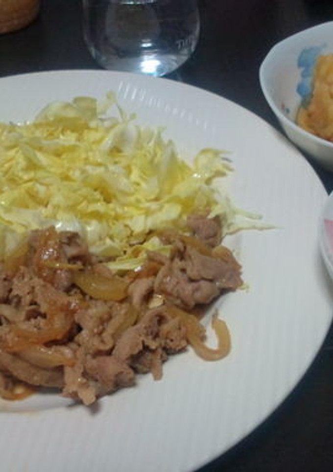 簡単しょうが焼き-レシピのメイン写真