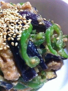 超簡単...6分..丼で ナスの味噌炒め-レシピのメイン写真