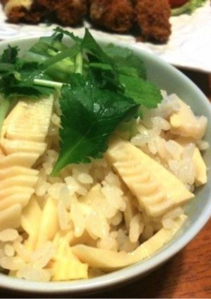 ☆筍と新生姜の炊き込みご飯☆-レシピのメイン写真