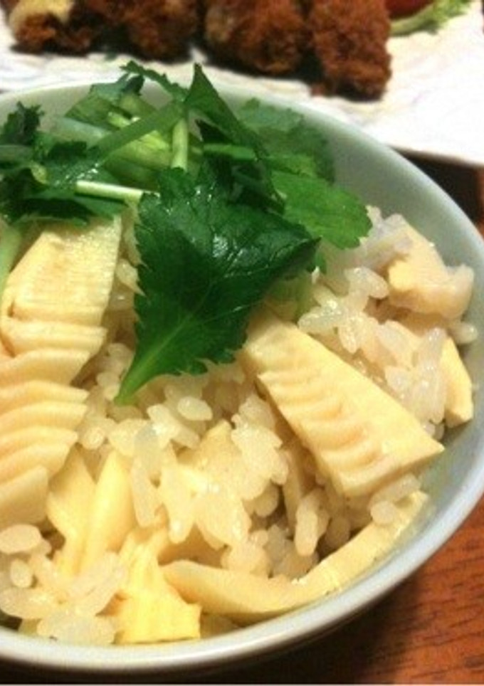 ☆筍と新生姜の炊き込みご飯☆-レシピのメイン写真