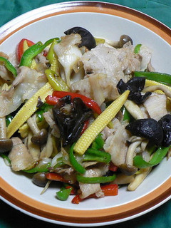 豚バラ肉と彩り野菜の炒めもの-レシピのメイン写真