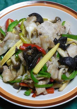 豚バラ肉と彩り野菜の炒めもの-レシピのメイン写真