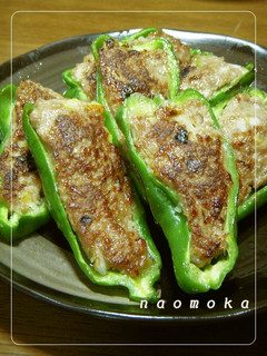 ☆超簡単!中華風・ピーマンの肉詰め☆-レシピのメイン写真