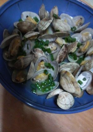 レンジで15分あさりの酒蒸し-レシピのメイン写真