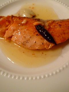 鮭の簡単オリーブ油焼き-レシピのメイン写真