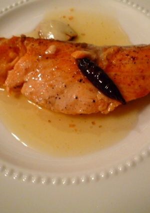 鮭の簡単オリーブ油焼き-レシピのメイン写真