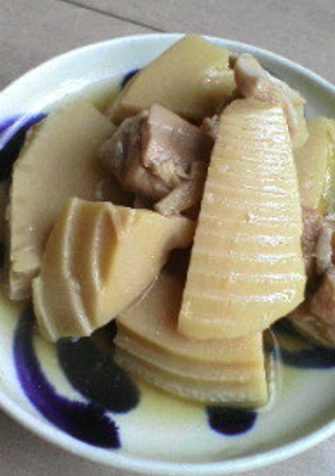 筍と鶏肉の煮物-レシピのメイン写真