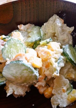 【僕もいっしょに！】こどものポテトサラダ-レシピのメイン写真