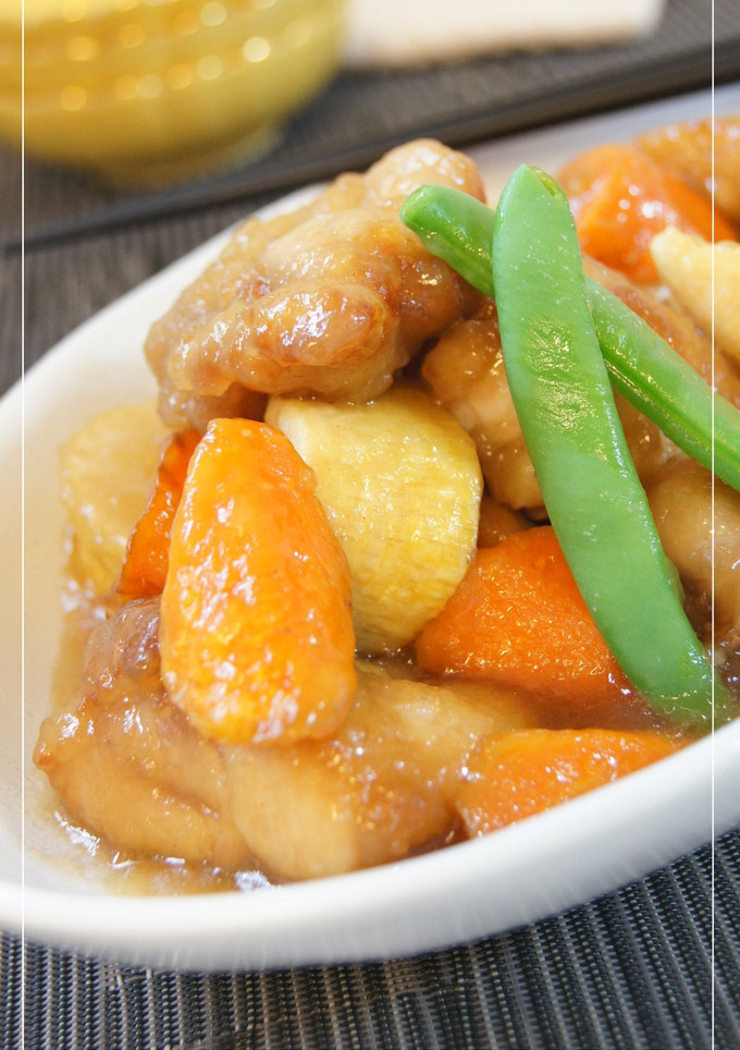 鶏肉と筍の揚げ煮-レシピのメイン写真