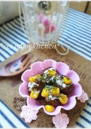 ✿お弁当♪レンジ１分♡コーンマヨミート✿-レシピのメイン写真