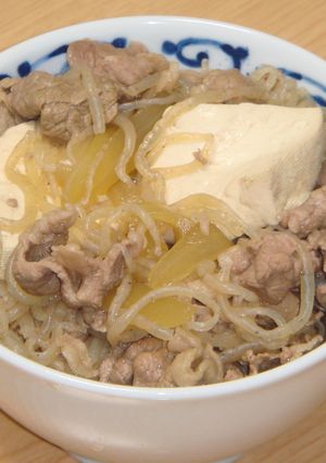 吉野家よりうまい♬すき焼き風牛丼-レシピのメイン写真