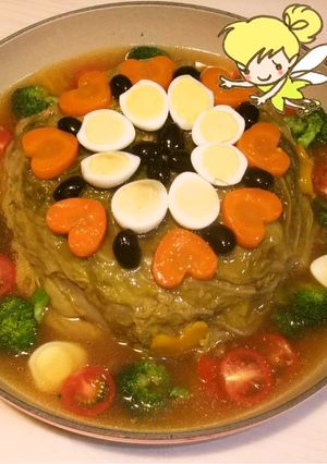 特別な日のロールキャベツ～ケーキ風～-レシピのメイン写真