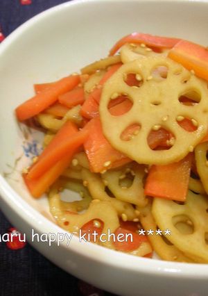 すぐできる♪レンコンとニンジンのきんぴら-レシピのメイン写真