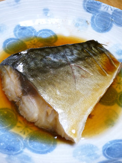 レンジで1人分♪さばの照り煮-レシピのメイン写真