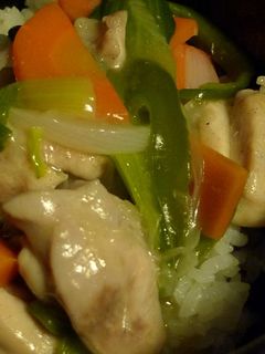 超簡単!鶏モモ肉を使ったあんかけ丼♪-レシピのメイン写真