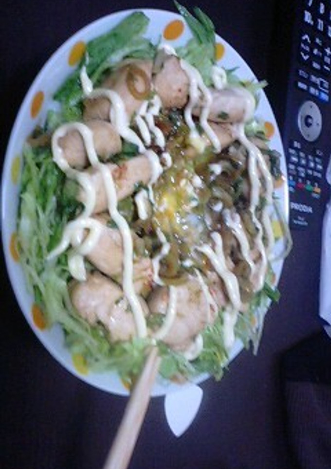 ささみのスタミナ丼-レシピのメイン写真