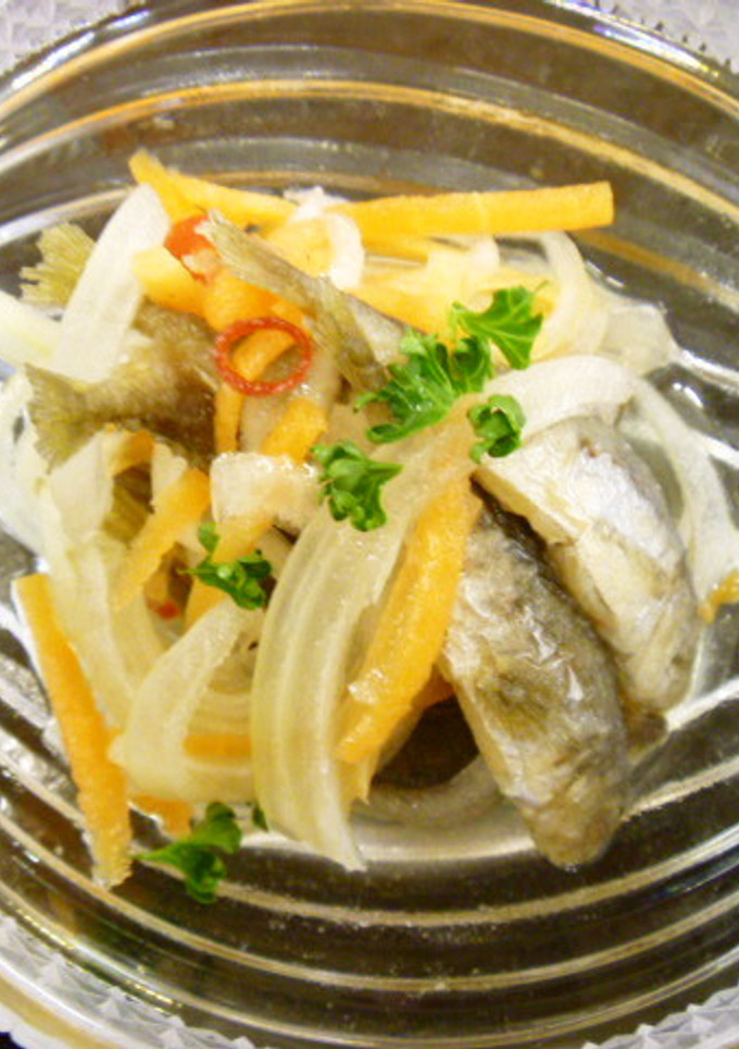 豆鯵の南蛮漬け♪-レシピのメイン写真