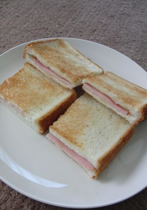 おこちゃま用♡ホットサンド-レシピのメイン写真