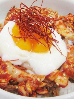 【マグロフレーク『キムチ』丼】の作り方-レシピのメイン写真