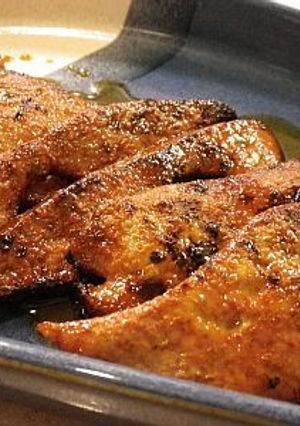 秘伝のタレで「豚レバーの御膳がえし炙り」-レシピのメイン写真