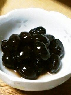 最速!!失敗なしの簡単黒豆煮 おせちに-レシピのメイン写真