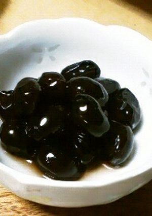 最速！！失敗なしの簡単黒豆煮　おせちに-レシピのメイン写真