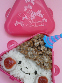 朝食にも*にっこり可愛い納豆ご飯☆-レシピのメイン写真