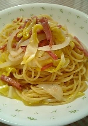 ♪めんつゆバターで和風パスタ♪-レシピのメイン写真