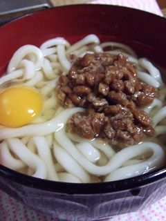関西風冷納豆うどん-レシピのメイン写真