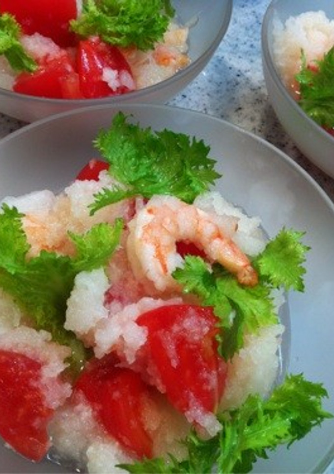 魚介のおろしサラダ-レシピのメイン写真