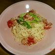 トマトの冷製パスタ☆美味しいよ♪