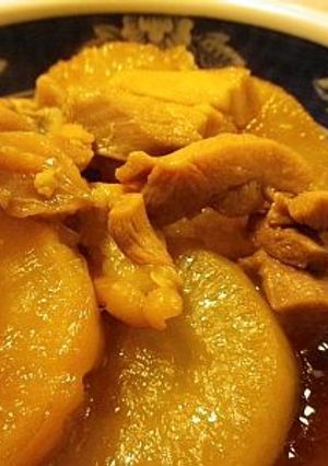 つゆでコトコト煮！「大根と鶏肉の煮物」-レシピのメイン写真