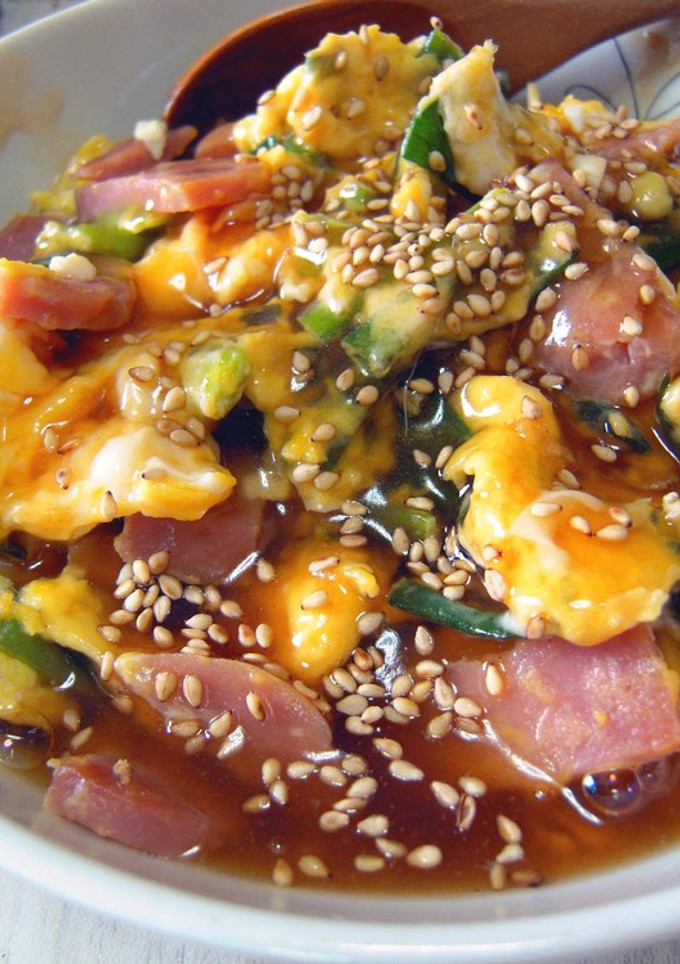 ふわとろ！野菜卵とじの甘酢あんかけ-レシピのメイン写真