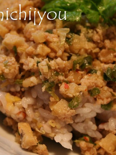 たけのこ入り肉みそ丼-レシピのメイン写真