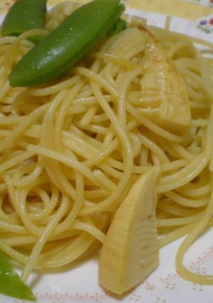 ✿筍とスナップエンドウの春パスタ✿-レシピのメイン写真