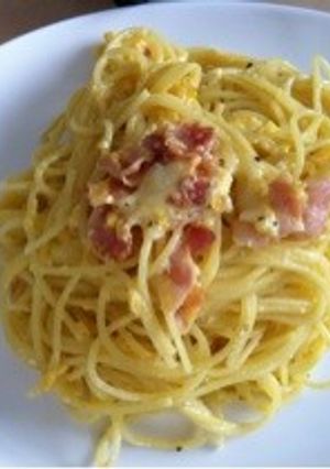 簡単カルボナーラ-レシピのメイン写真