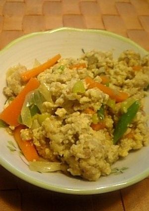 煎り豆腐-レシピのメイン写真