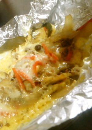 鱈のホイル焼き★カレー味仕立て★-レシピのメイン写真