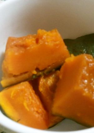 レンジで♪かぼちゃの煮付け♪-レシピのメイン写真