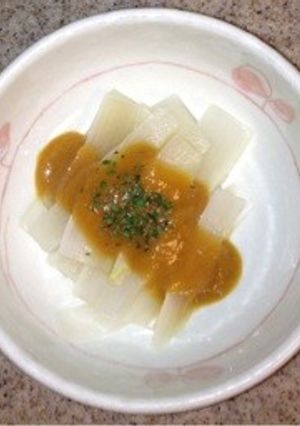 ウドの酢味噌和え-レシピのメイン写真
