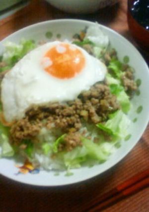 ☆豚ひき丼☆-レシピのメイン写真
