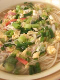 中華風にゅうめん-レシピのメイン写真