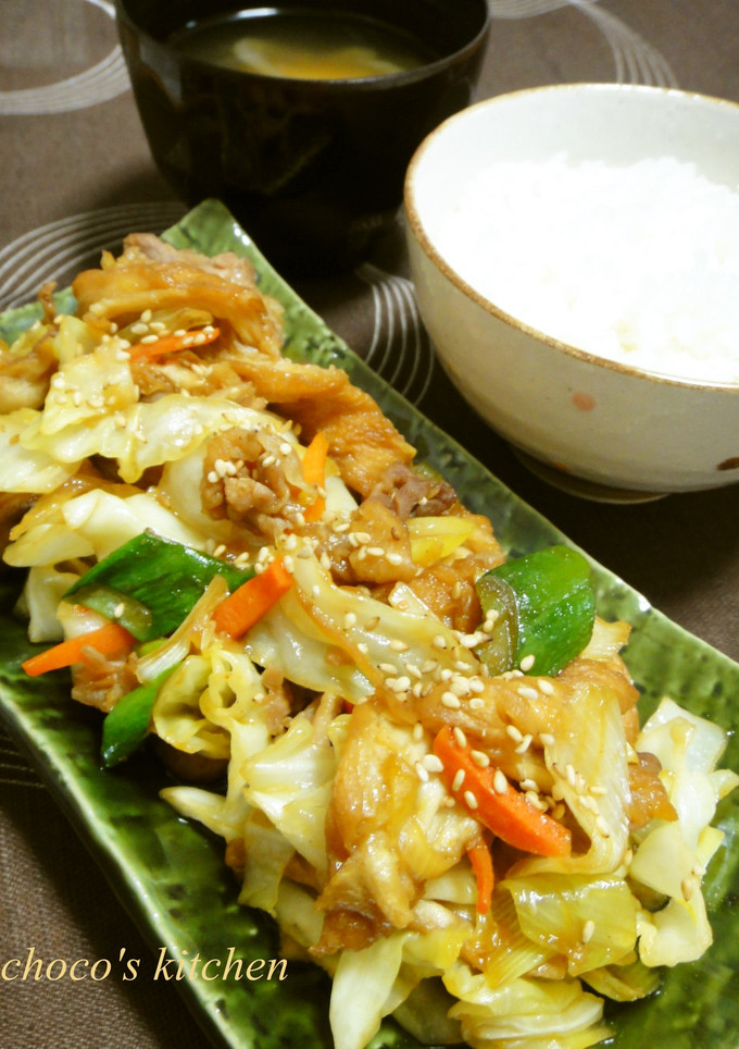 麩くらむ♪かさ増し 肉･野菜炒め☆-レシピのメイン写真