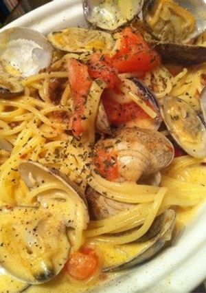ボンゴレの時短トマトクリームパスタ-レシピのメイン写真